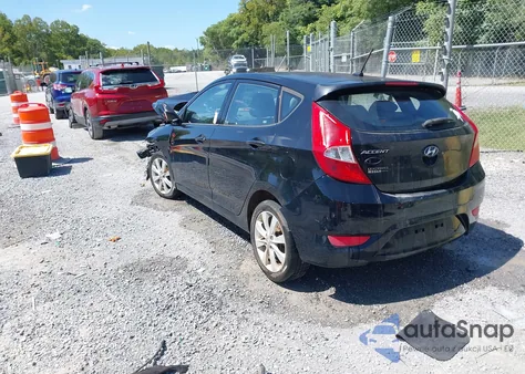 2012 Hyundai Accent Gls/Gs/Se z USA, uszkodzony, nr VIN KMHCU5AE5CU005843